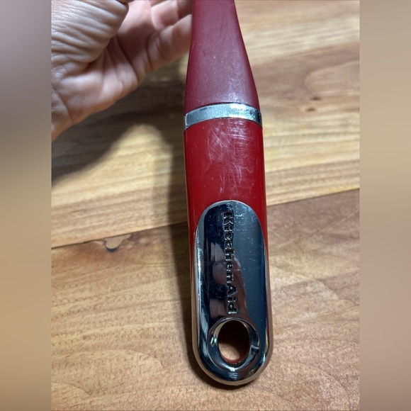 KitchenAid Deep Red Serving Spoon - Picture 3 of 5